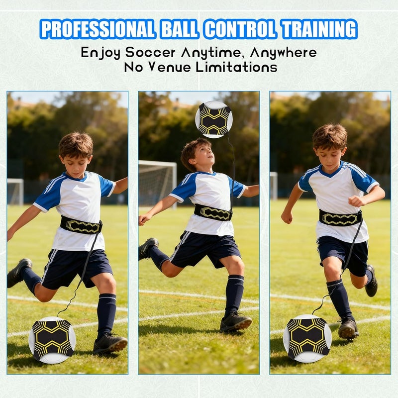 Hombees Soccer Training Equipment, Soccer Training Mat 35 X 24IN, Football Footstep Training Mat for Footwork and Ball Mastery with Storage Bag & Return Net, Idea for for Kids, Adults, Coaches - Image 5